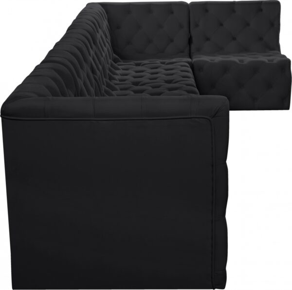 Tuft 157" Velvet Upholstered 6pc. Modular Sectional