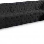 Tuft 157" Velvet Upholstered 6pc. Modular Sectional