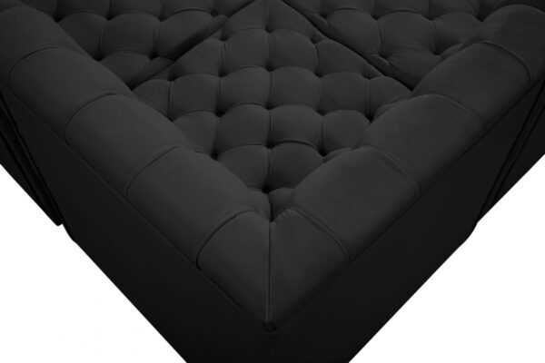 Tuft 157" Velvet Upholstered 7pc. Modular Sectional