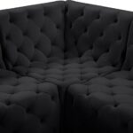 Tuft 157" Velvet Upholstered 7pc. Modular Sectional
