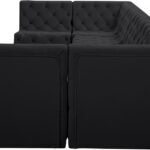 Tuft 157" Velvet Upholstered 7pc. Modular Sectional