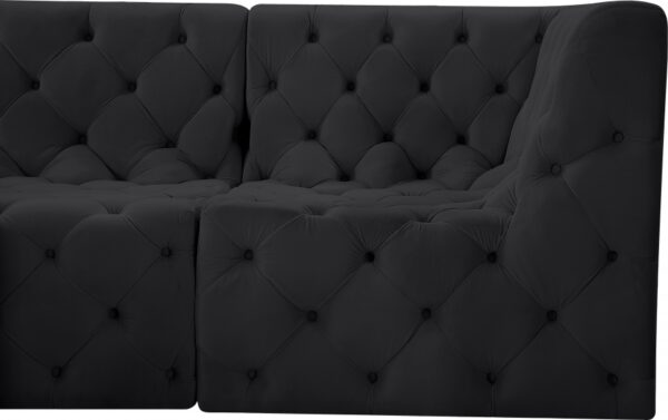 Tuft 157" Velvet Upholstered 7pc. Modular Sectional
