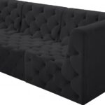 Tuft 157" Velvet Upholstered 7pc. Modular Sectional