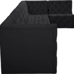 Tuft 186" Velvet Upholstered 7pc. Modular Sectional