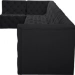 Tuft 186" Velvet Upholstered 7pc. Modular Sectional