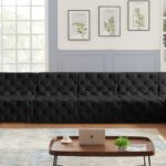 Tuft 186" Velvet Upholstered 7pc. Modular Sectional