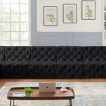 Tuft 186" Velvet Upholstered 7pc. Modular Sectional