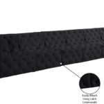 Tuft 186" Velvet Upholstered 7pc. Modular Sectional
