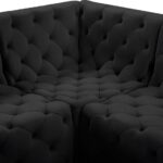 Tuft 186" Velvet Upholstered 8pc. Modular Sectional