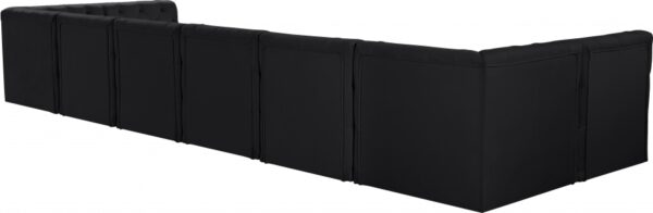 Tuft 186" Velvet Upholstered 8pc. Modular Sectional