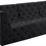 Tuft 186" Velvet Upholstered 8pc. Modular Sectional
