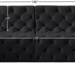 Tuft 186" Velvet Upholstered 8pc. Modular Sectional