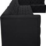 Tuft 215" Velvet Upholstered 8pc. Modular Sectional