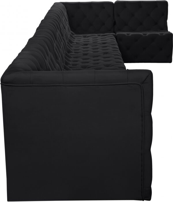 Tuft 215" Velvet Upholstered 8pc. Modular Sectional