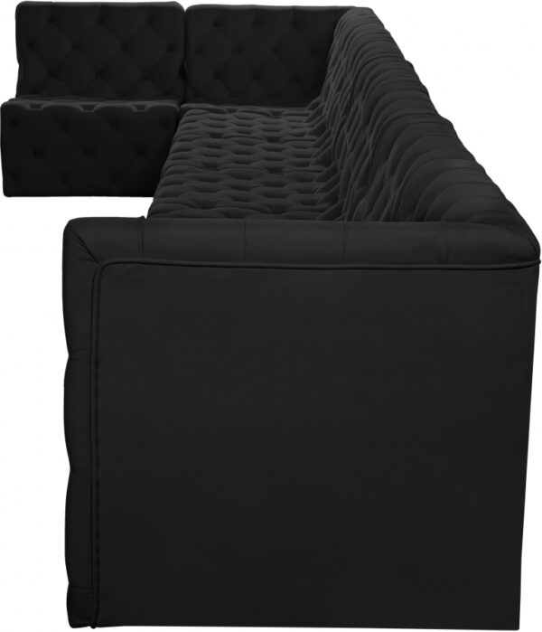 Tuft 215" Velvet Upholstered 8pc. Modular Sectional