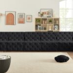 Tuft 215" Velvet Upholstered 8pc. Modular Sectional