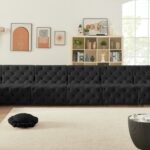 Tuft 215" Velvet Upholstered 8pc. Modular Sectional