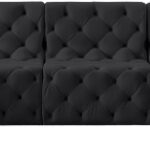 Tuft 215" Velvet Upholstered 8pc. Modular Sectional