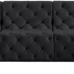 Tuft 215" Velvet Upholstered 8pc. Modular Sectional