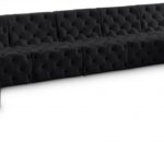 Tuft 215" Velvet Upholstered 9pc. Modular Sectional