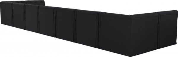 Tuft 215" Velvet Upholstered 9pc. Modular Sectional