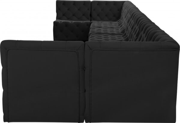 Tuft 215" Velvet Upholstered 9pc. Modular Sectional