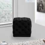 Stella Velvet Upholstered Stool
