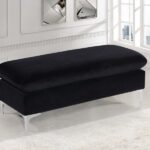 Naomi Velvet Upholstered Bench