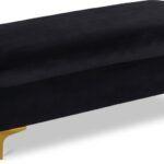 Naomi Velvet Upholstered Bench