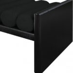 Waverly Boucle Fabric Upholstered Bench