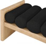 Waverly Boucle Fabric Upholstered Bench