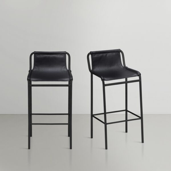 Dax Vegan Leather Upholstered Counter Stool