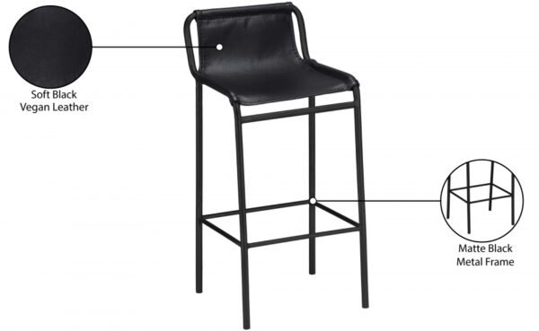 Dax Vegan Leather Upholstered Counter Stool