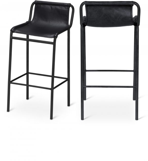 Dax Vegan Leather Upholstered Counter Stool