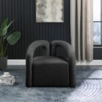 Otto Boucle Fabric Upholstered Accent Chair