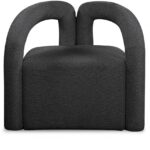 Otto Boucle Fabric Upholstered Accent Chair