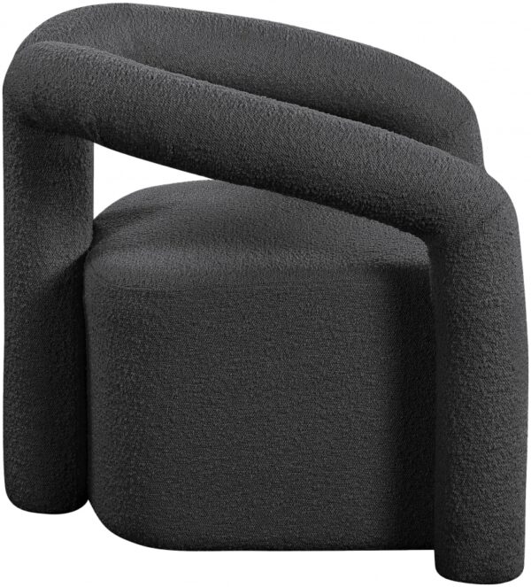 Otto Boucle Fabric Upholstered Accent Chair