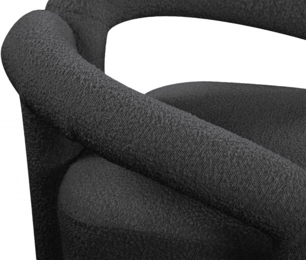 Otto Boucle Fabric Upholstered Accent Chair