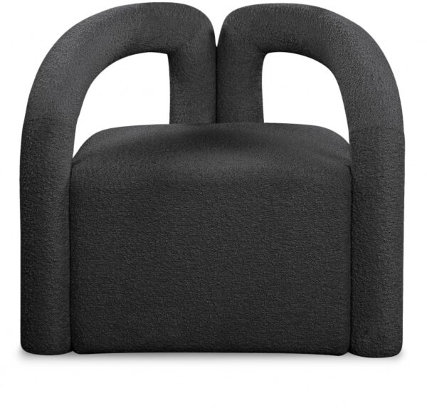 Otto Boucle Fabric Upholstered Accent Chair