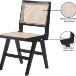 Preston Solid Wood And Natrual Cane Dining Side Chair