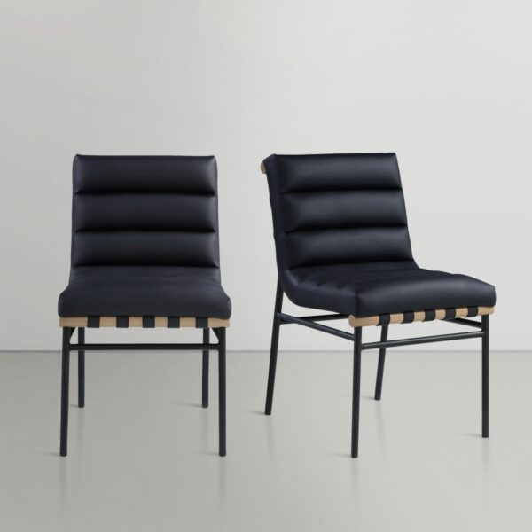 Burke Vegan Leather Upholstered Dining Chair