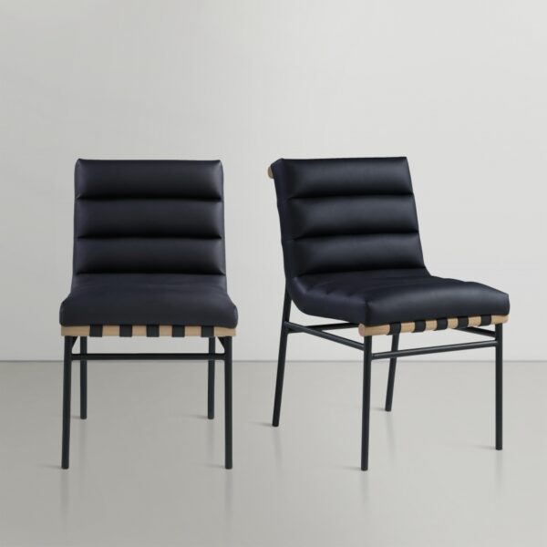 Burke Vegan Leather Upholstered Dining Chair
