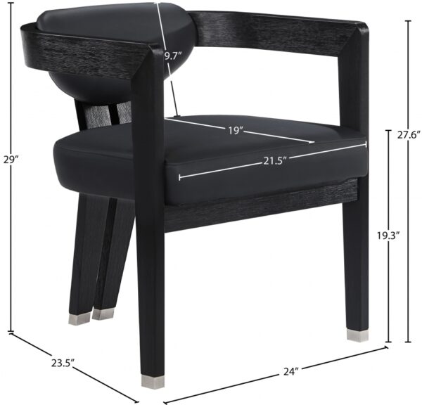 Carlyle Vegan Leather Upholstered Dining Chair
