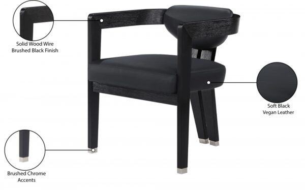 Carlyle Vegan Leather Upholstered Dining Chair