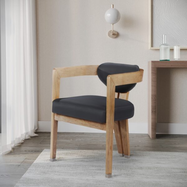 Carlyle Vegan Leather Upholstered Dining Chair