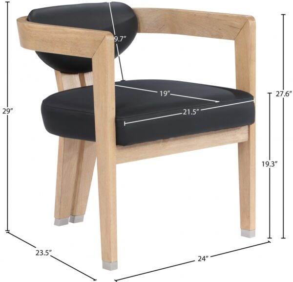 Carlyle Vegan Leather Upholstered Dining Chair