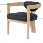 Carlyle Vegan Leather Upholstered Dining Chair