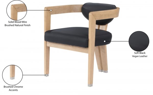 Carlyle Vegan Leather Upholstered Dining Chair