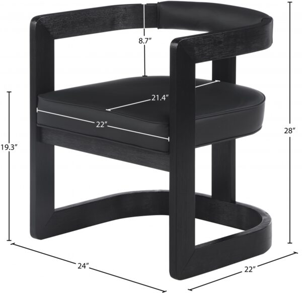 Manchester Vegan Leather Upholstered Dining Chair
