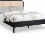 Siena Ash Wood And Natural Cane Bed